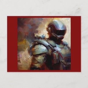 SF - Military Hero 3 Postcard