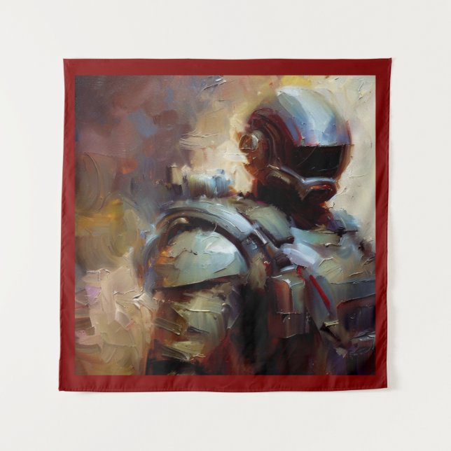 SF - Military Hero 3 Tapestry (Front)