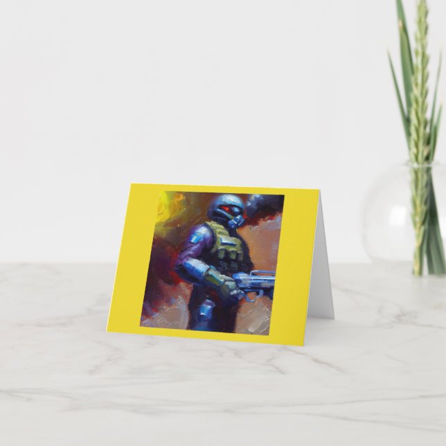 SF - Military Hero 4 Card (Front)