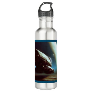 SF Orbiting Spaceship 1 710 Ml Water Bottle