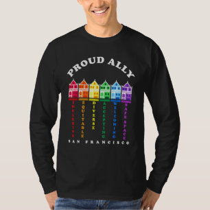 SF Painted Ladies PRIDE Month Gay Liberation Movem T-Shirt