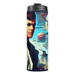 SF Pulp Magazine Cover Style 2 Thermal Tumbler
