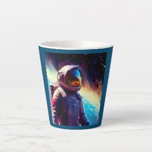 SF Space Hero 1 Latte Mug