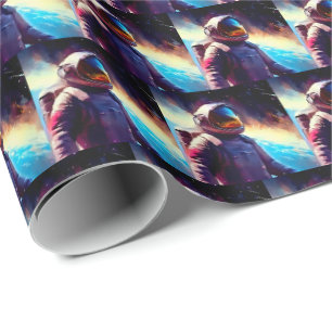 SF Space Hero 1 Wrapping Paper