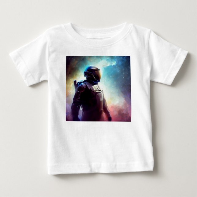 SF Space Hero 3 Baby T-Shirt (Front)