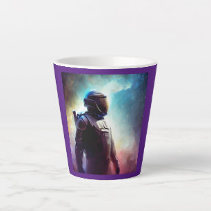 SF Space Hero 3 Latte Mug