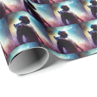 SF Space Hero 3 Wrapping Paper
