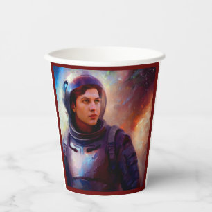 SF Space Hero 4 Paper Cups