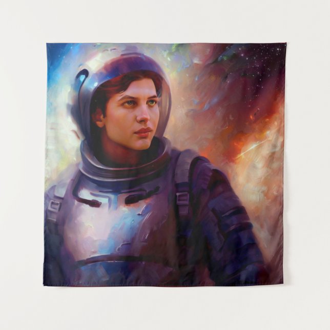 SF Space Hero 4 Tapestry (Front)