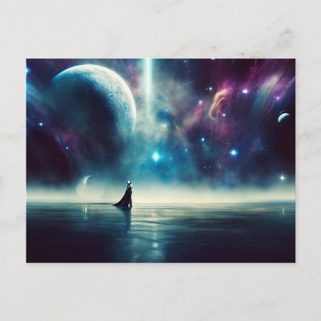 SF - Space Opera 1 Postcard (Front)