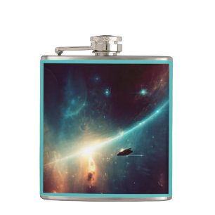 SF - Space Opera 2 Hip Flask