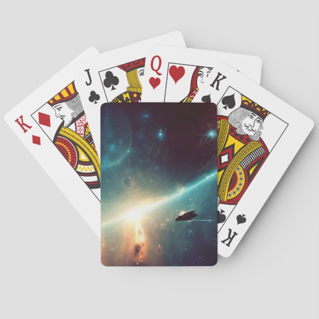 SF  Space Opera (2) Playing Cards (Back)