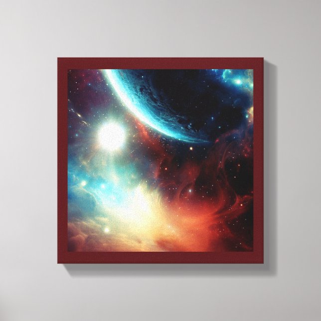 SF - Space Opera 3 Canvas Print (Front)