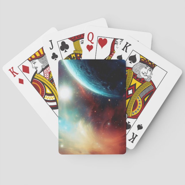 SF - Space Opera 3 Playing Cards (Back)
