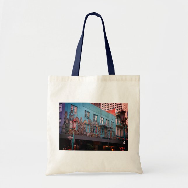 SF Terracotta Army Mural & Statues Tote Bag (Front)