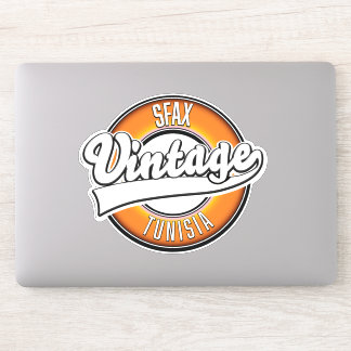 Sfax tunisia vintage style logo