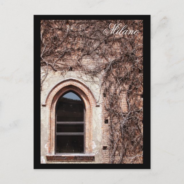 Sforza Castle, Milan, Italy Postcard (Front)