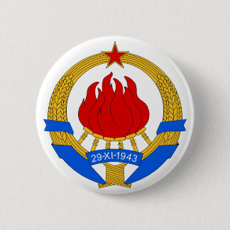 SFR Yugoslavia 6 Cm Round Badge