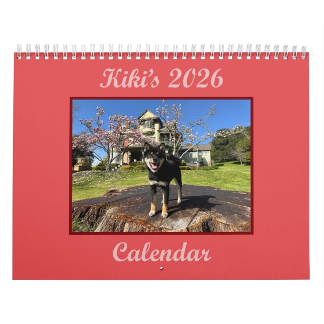 SFShiba 2026 Calendar (Cover)