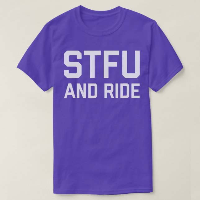 SFU And Ride  T-Shirt (Design Front)
