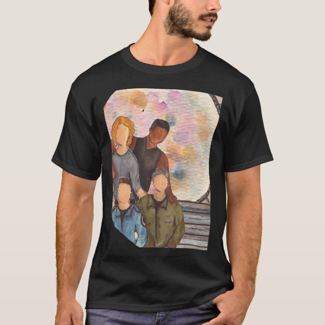SG1 & the 'gate T-Shirt (Front)