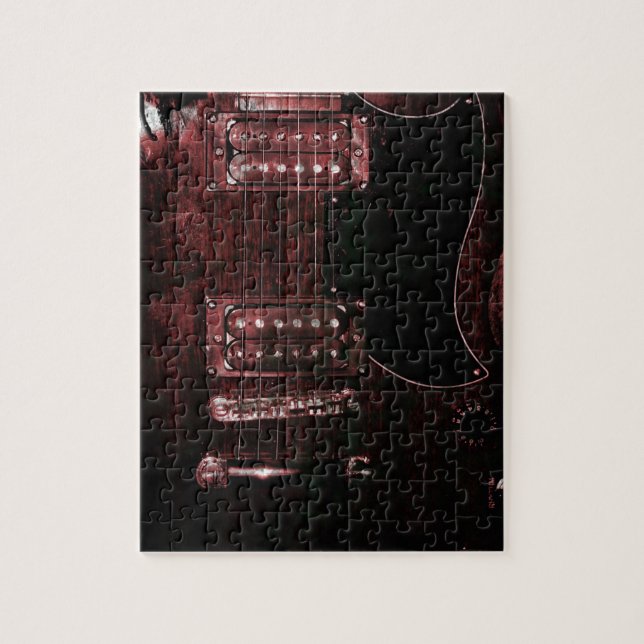 SG Guitar (Grunge) Jigsaw Puzzle (Vertical)
