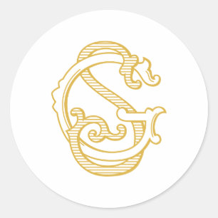 SG Monogram or GS Monogram Sticker
