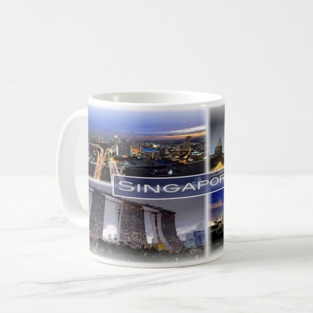 SG Singapore - Coffee Mug (Front Left)