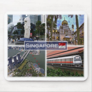 SG Singapore - Mouse Mat