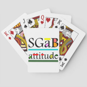 Sgab attitude playing cards
