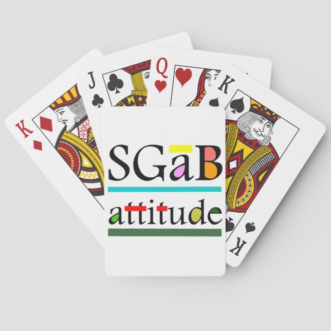 Sgab attitude playing cards (Back)