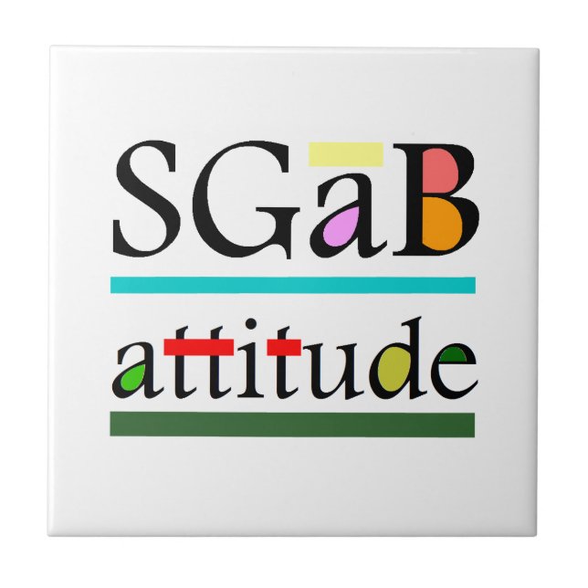 Sgab attitude tile (Front)