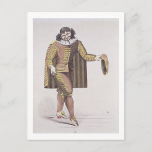 Sganarelle in 'L'Ecole des Maris' by Moliere, prem Postcard