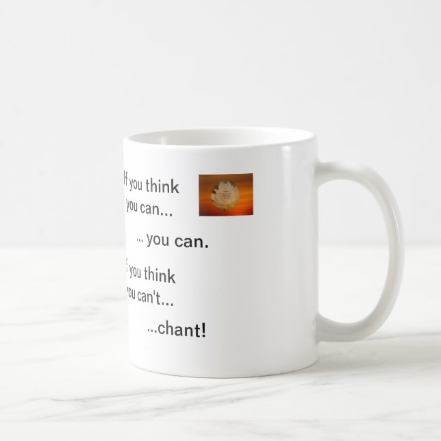 SGI Buddhist Inspirational Mug (Right)