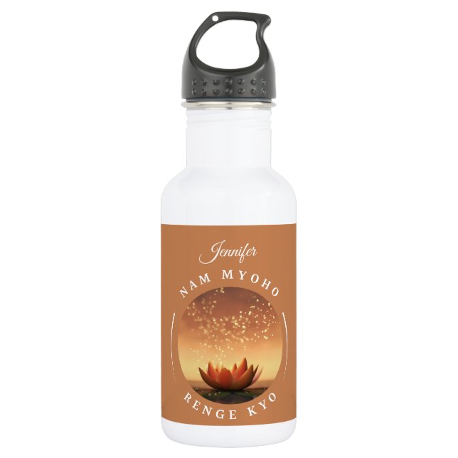 SGI Buddhist NMRK  532 Ml Water Bottle (Front)
