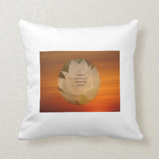 SGI Buddhist Throw Pillow