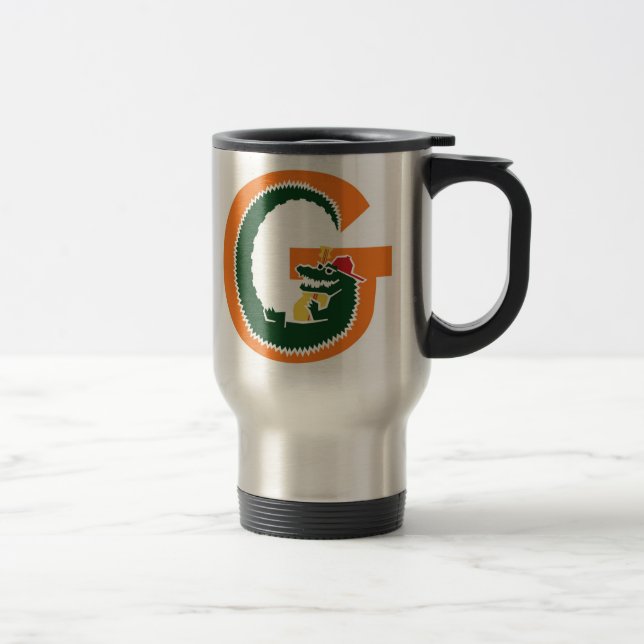 SGR travel mug- Groove Gator Travel Mug (Right)
