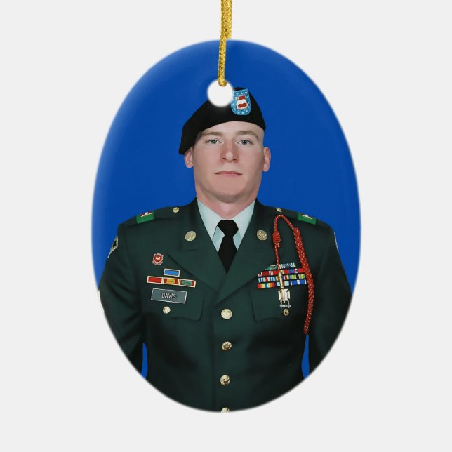 Sgt. In Uniform Ornament (Front)