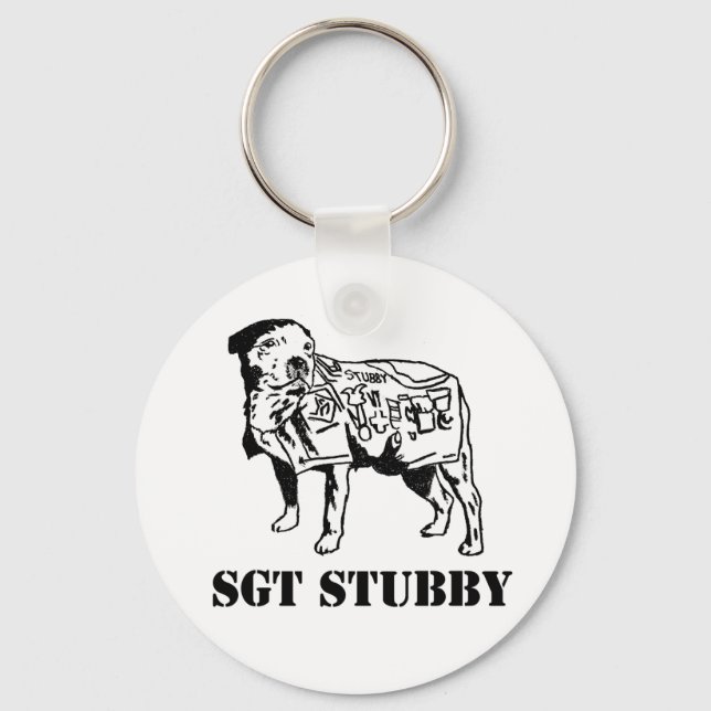 SGT STUBBY KEY CHAIN (Front)