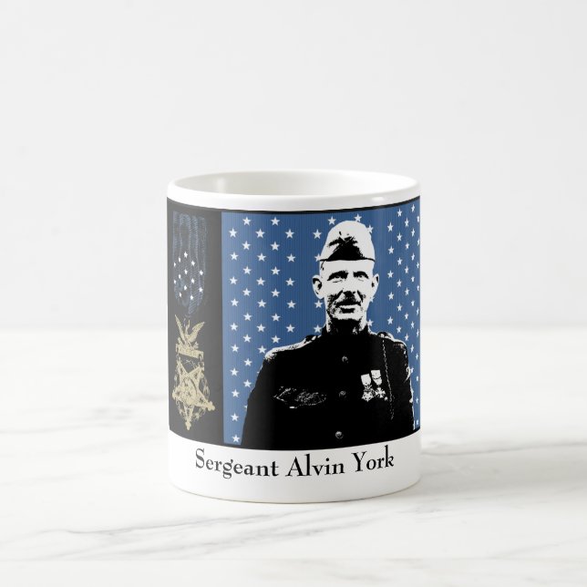 Sgt. York and the Medal of Honour Coffee Mug (Center)