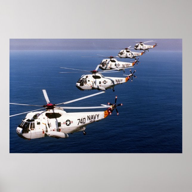 SH-3 Sea Kings Poster (Front)