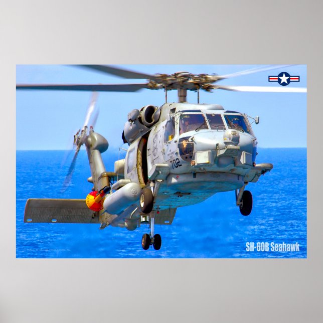 SH-60B SEAHAWK POSTER (Front)