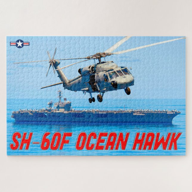 SH-60F OCEAN HAWK (20x30 INCH) Jigsaw Puzzle (Horizontal)