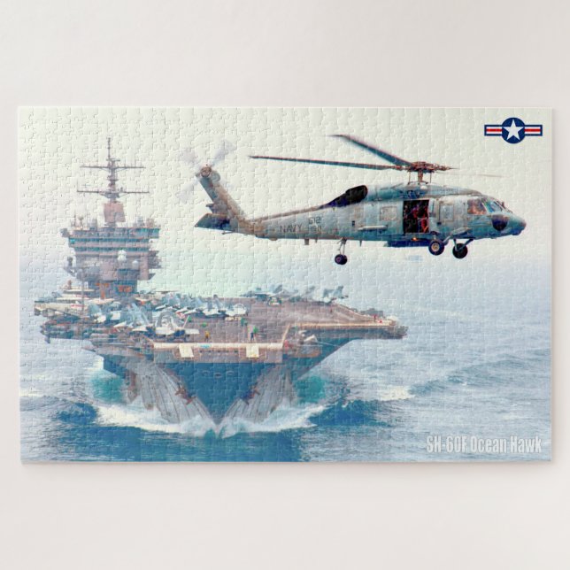 SH-60F OCEAN HAWK (20x30 INCH) Jigsaw Puzzle (Horizontal)