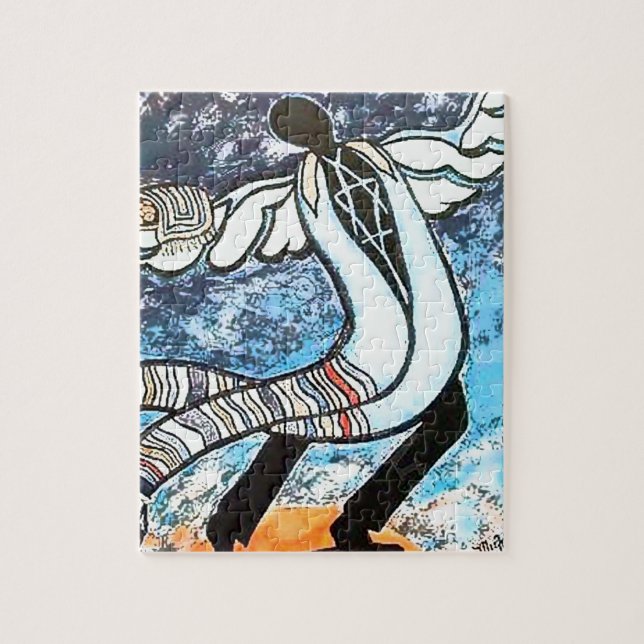 Shabbat Jigsaw Puzzle (Vertical)