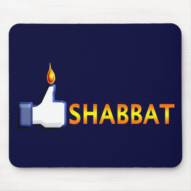 Shabbat Mouse Mat (Front)