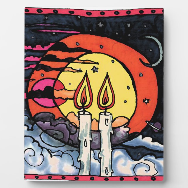 Shabbat Plaque (Front)