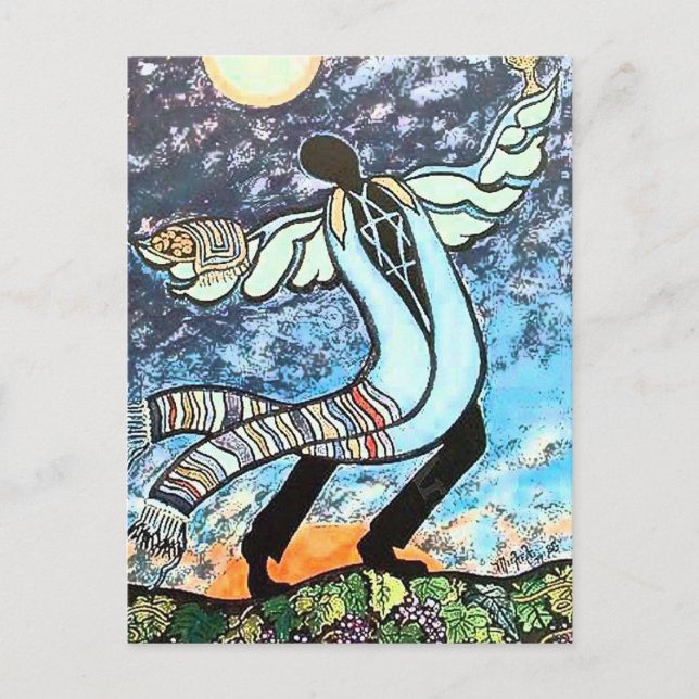 Shabbat Postcard (Front)