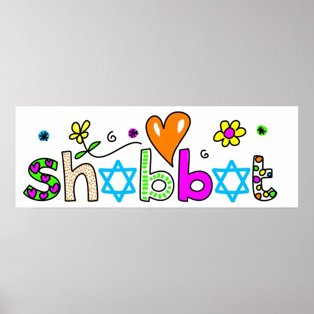 Shabbat Poster (Front)