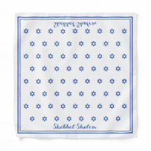 Shabbat Shalom Candle Lighting Head Cover